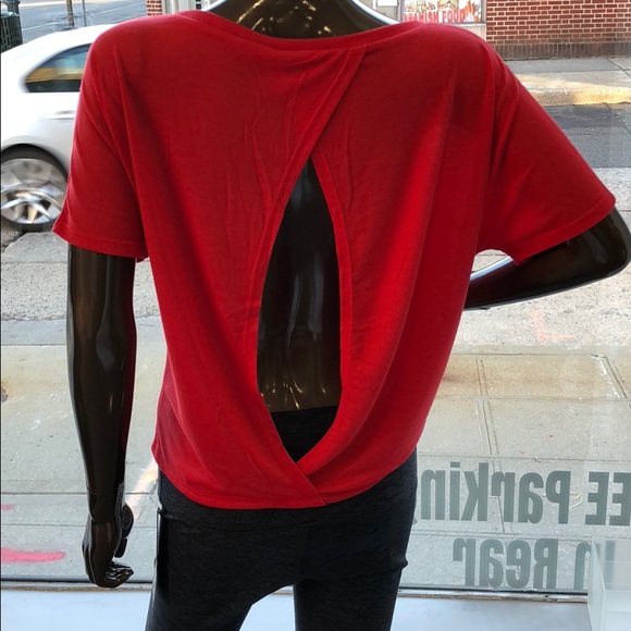 Rich Hipster Belle Bat-wing / Open Back T-Shirt - Picture 3 of 3